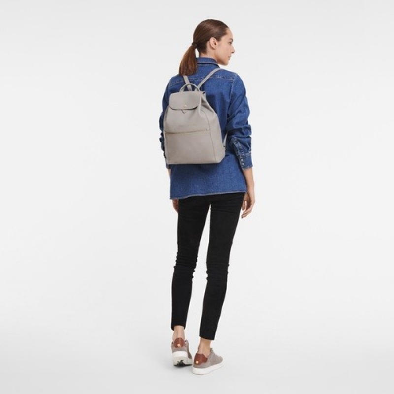 Turtledove Longchamp Le Foulonné Backpack | SN-LCMP48122