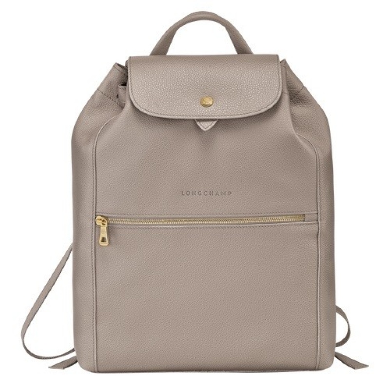 Turtledove Longchamp Le Foulonné Backpack | SN-LCMP48122