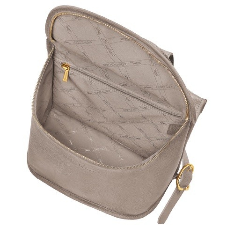 Turtledove Longchamp Le Foulonné Backpack | SN-LCMP48125