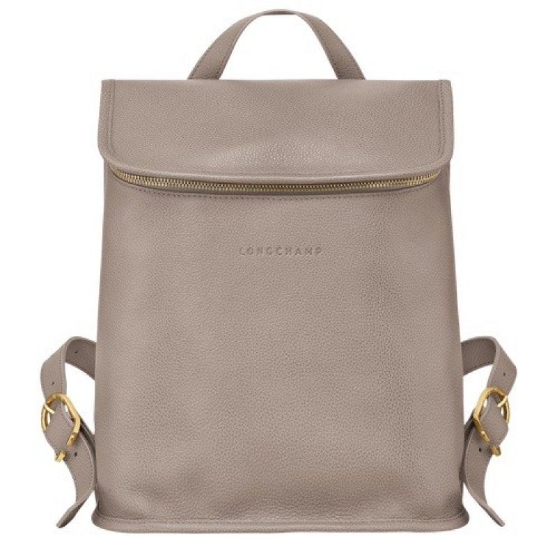 Turtledove Longchamp Le Foulonné Backpack | SN-LCMP48125