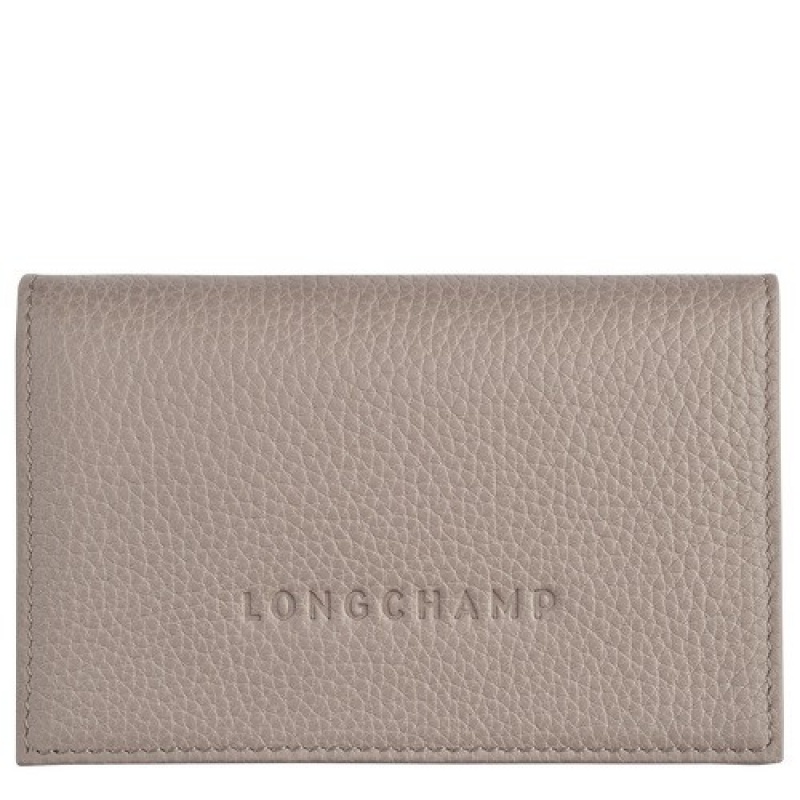 Turtledove Longchamp Le Foulonné Card Holder | SN-LCMP48318