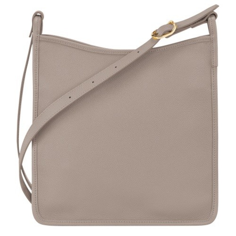 Turtledove Longchamp Le Foulonné M Crossbody Bag | SN-LCMP47858