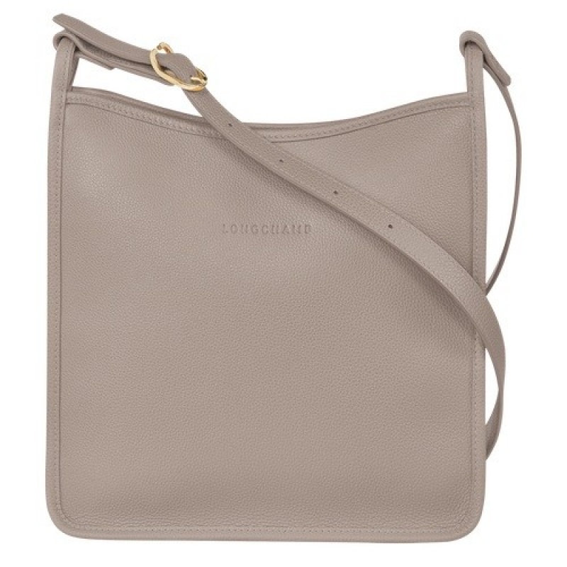 Turtledove Longchamp Le Foulonné M Crossbody Bag | SN-LCMP47858