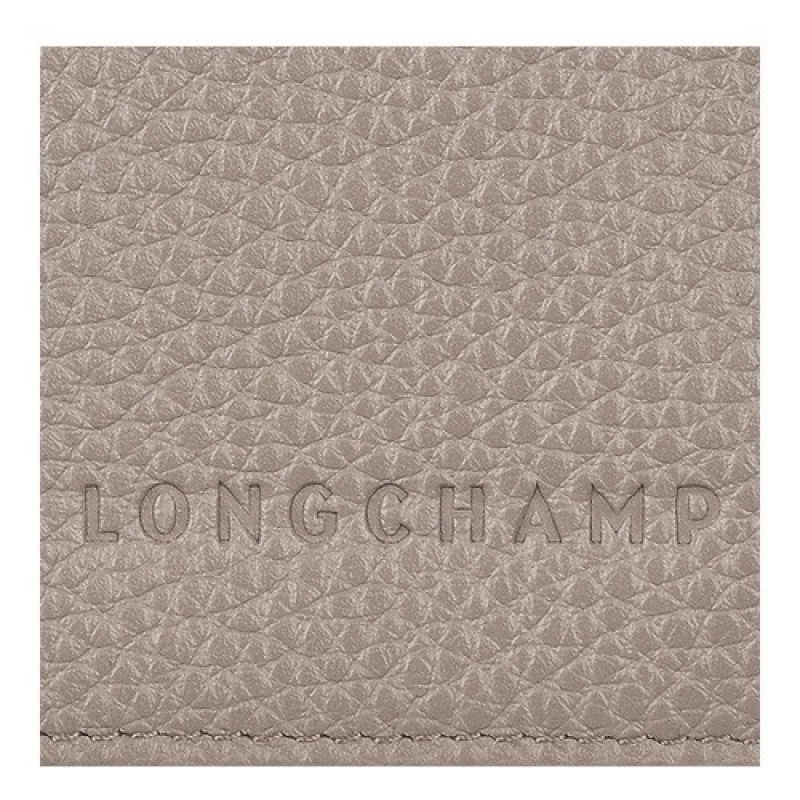 Turtledove Longchamp Le Foulonné Passport Cover | SN-LCMP49418