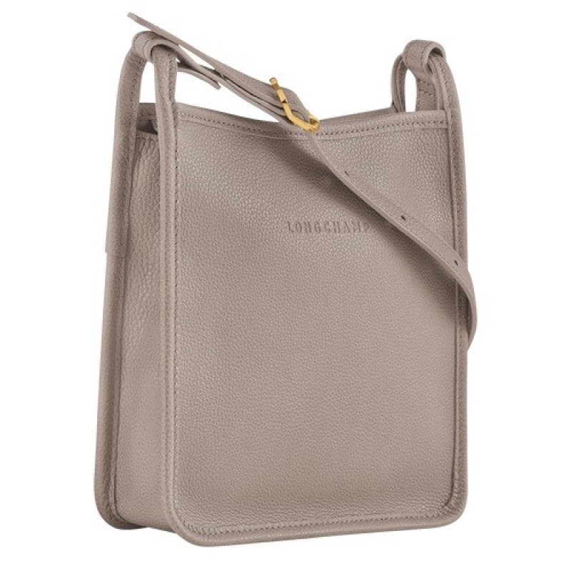 Turtledove Longchamp Le Foulonné S Crossbody Bag | SN-LCMP47861