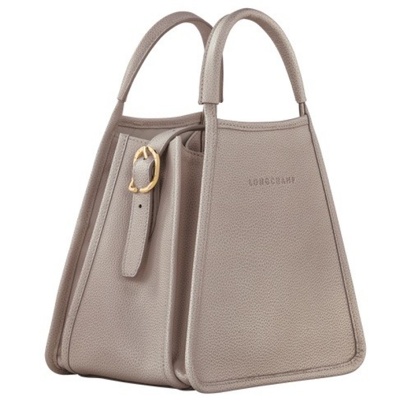 Turtledove Longchamp Le Foulonné S Handbag | SN-LCMP47758