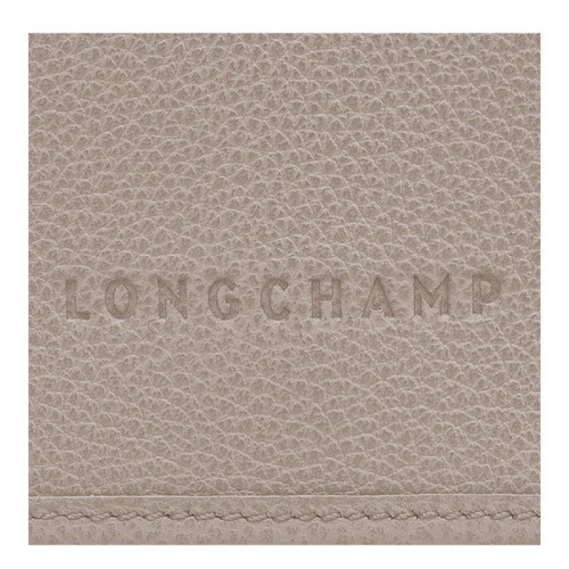 Turtledove Longchamp Le Foulonné Wallet On Chain | SN-LCMP47844