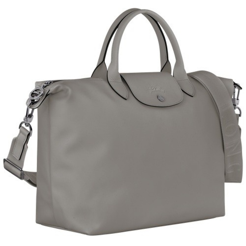 Turtledove Longchamp Le Pliage Xtra L Handbag | SN-LCMP47685