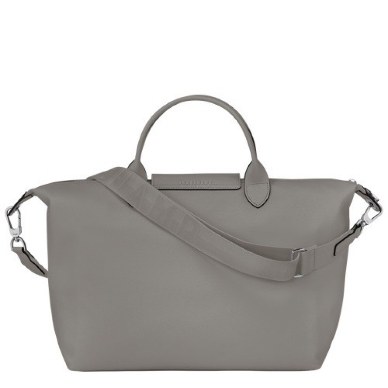 Turtledove Longchamp Le Pliage Xtra L Handbag | SN-LCMP47685