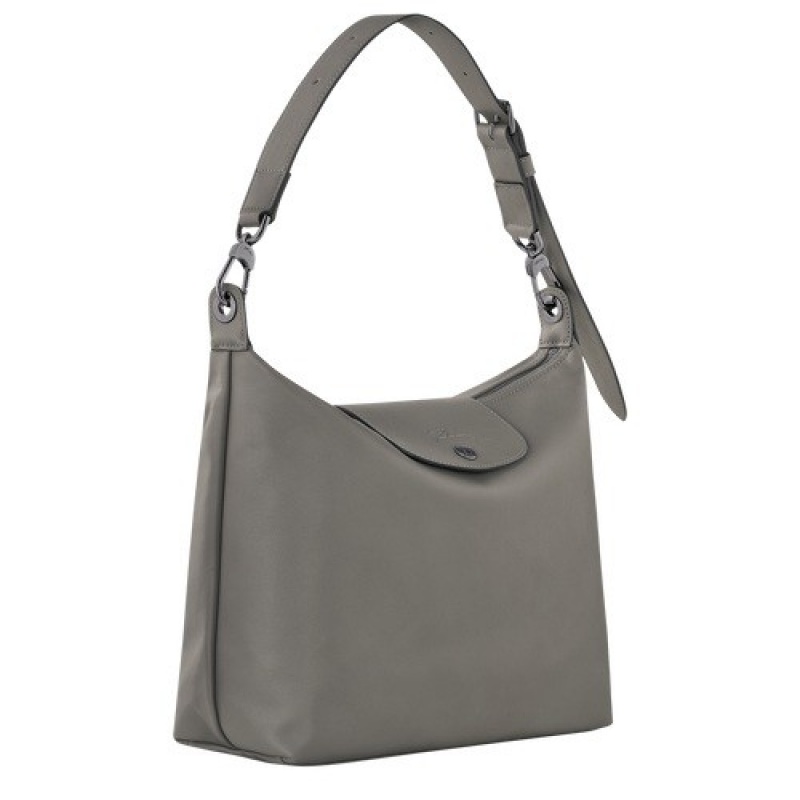 Turtledove Longchamp Le Pliage Xtra M Hobo Bag | SN-LCMP47957