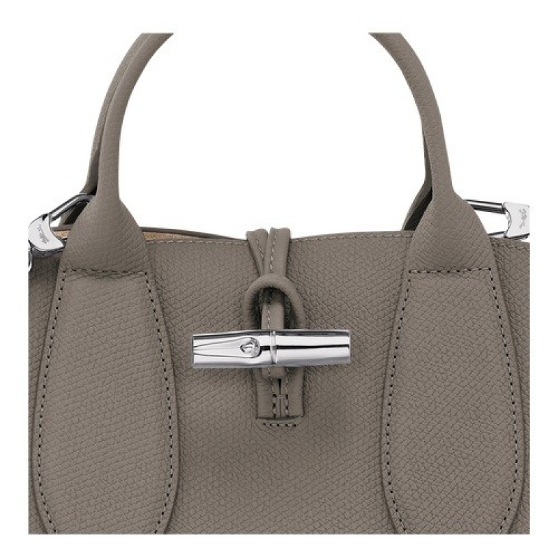 Turtledove Longchamp Roseau S Handbag | SN-LCMP47764