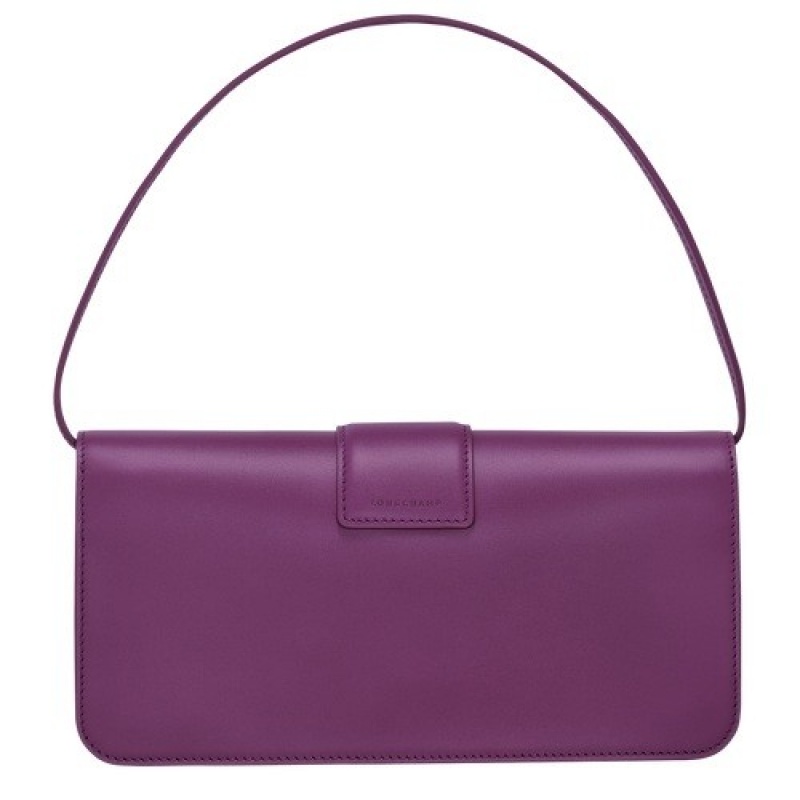 Violet Longchamp Box-trot M Hobo Bag | SN-LCMP48053