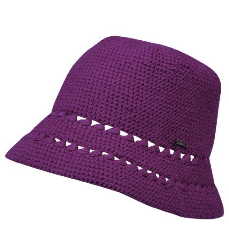 Violet Longchamp Hat | SN-LCMP48850