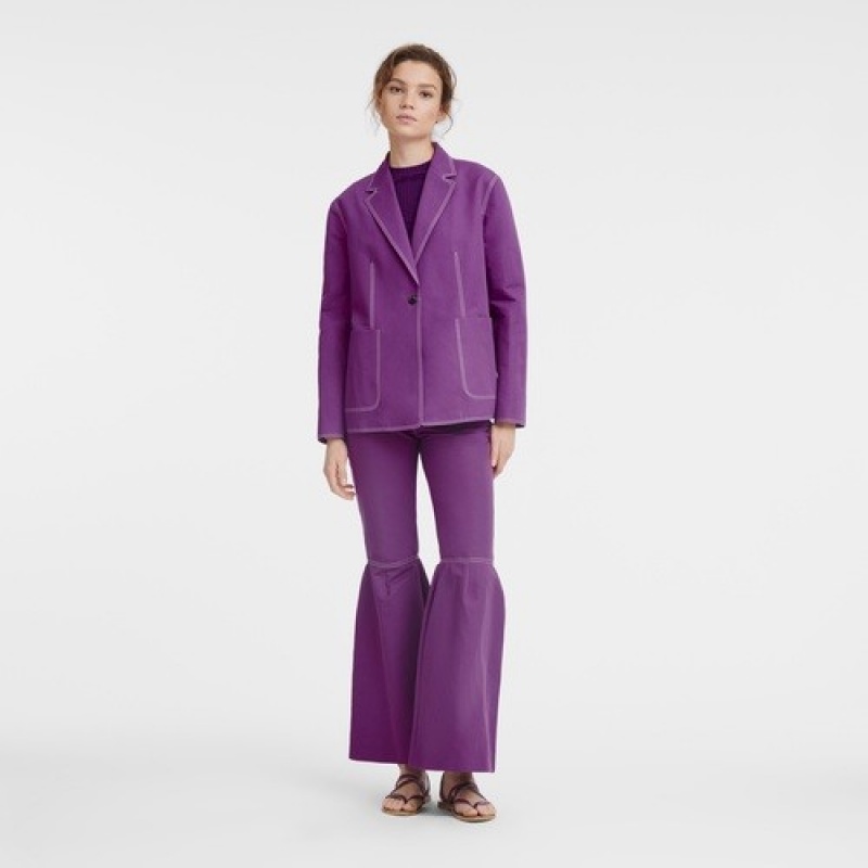 Violet Longchamp Jacket | SN-LCMP48640