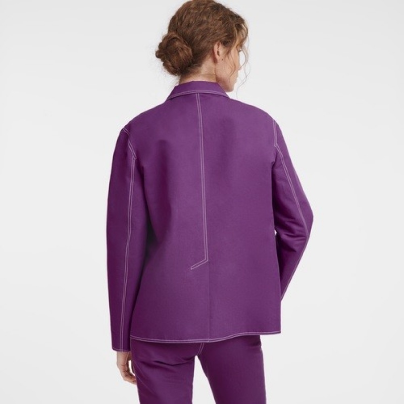 Violet Longchamp Jacket | SN-LCMP48640