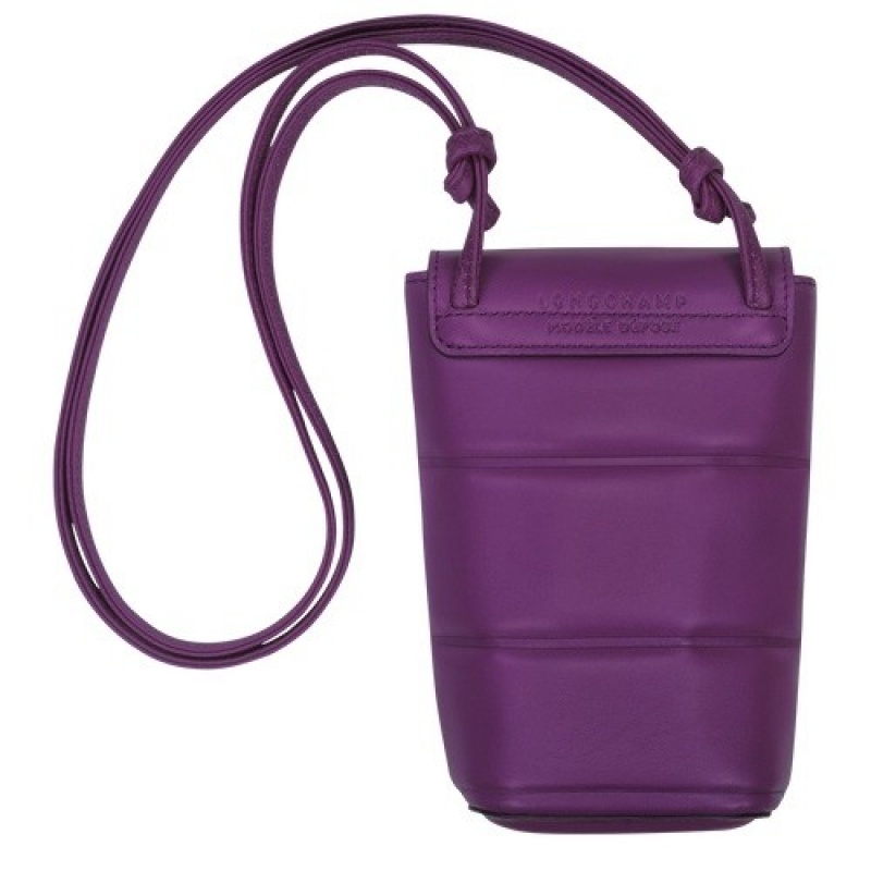 Violet Longchamp Le Pliage Xtra Phone Case | SN-LCMP48236