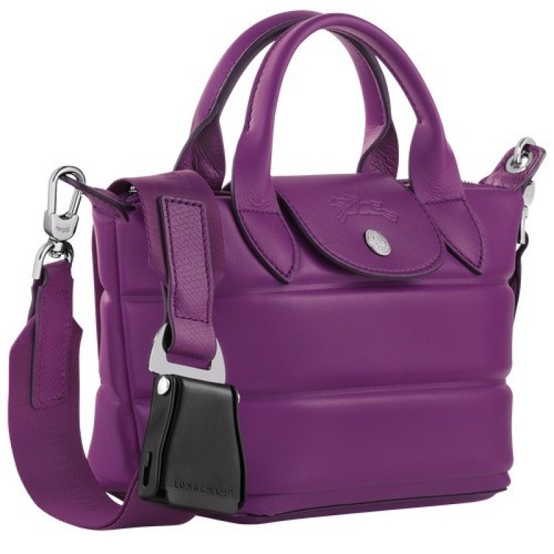 Violet Longchamp Le Pliage Xtra Xs Handbag | SN-LCMP47816