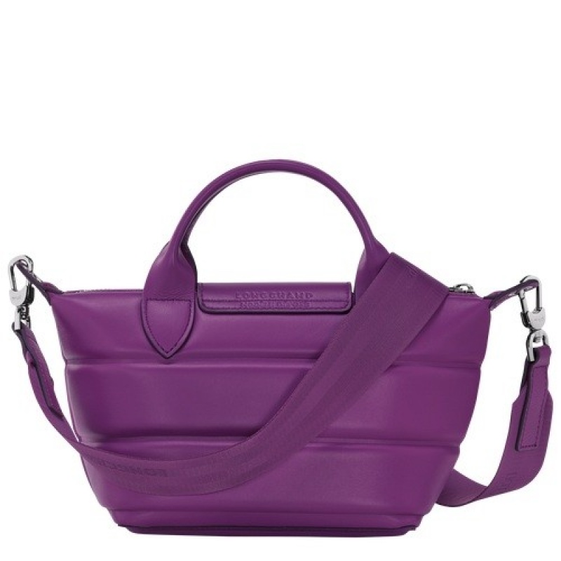 Violet Longchamp Le Pliage Xtra Xs Handbag | SN-LCMP47816