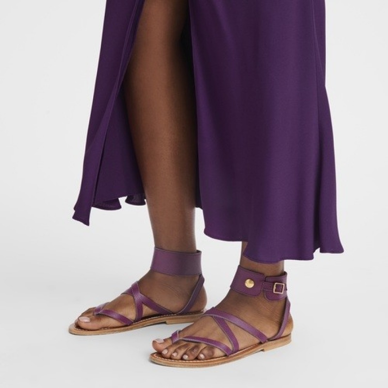 Violet Longchamp X K.Jacques Sandals | SN-LCMP48831