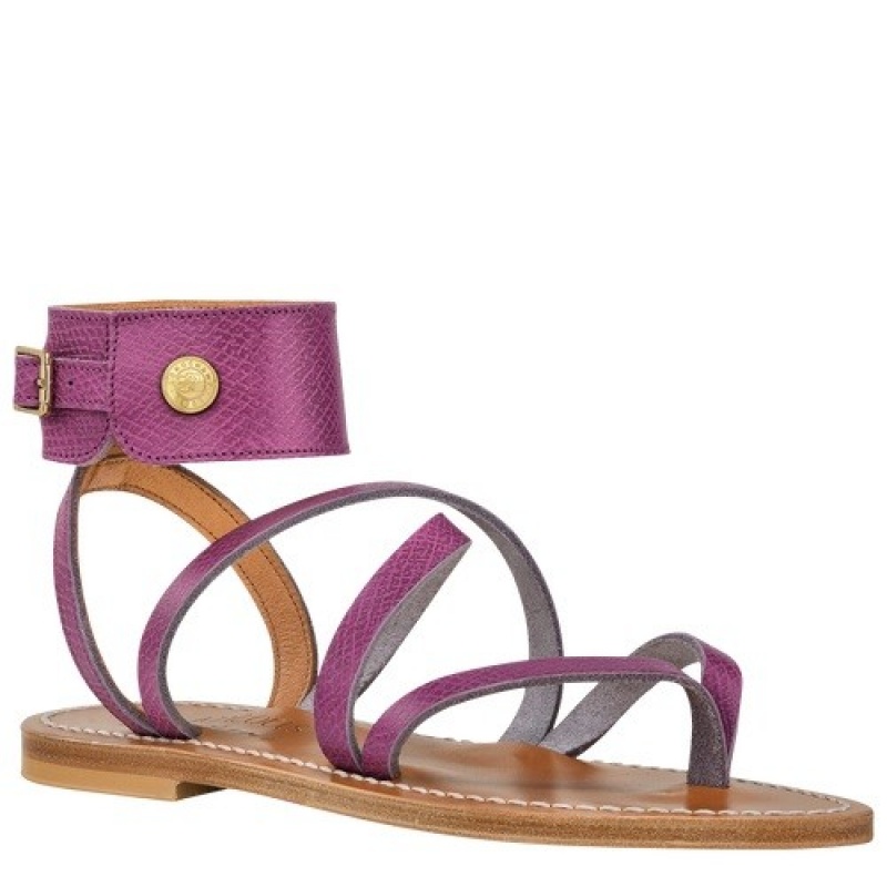 Violet Longchamp X K.Jacques Sandals | SN-LCMP48831