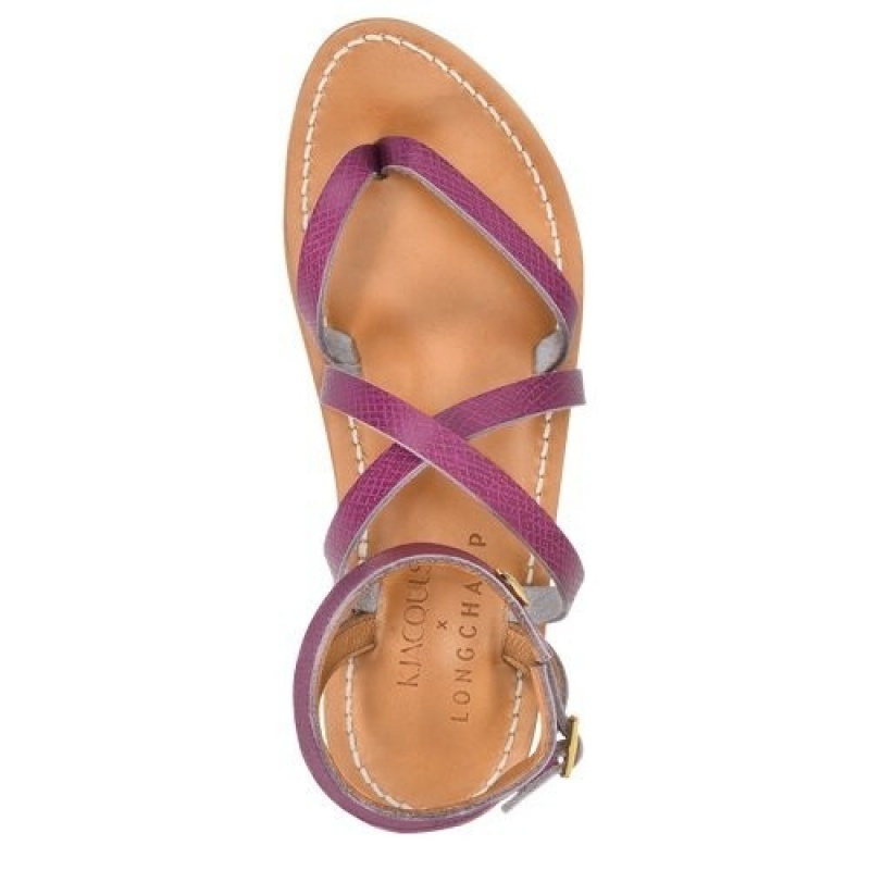 Violet Longchamp X K.Jacques Sandals | SN-LCMP48831