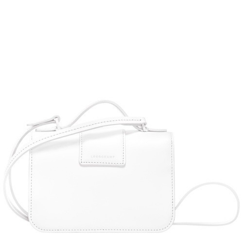 White Longchamp Box-trot Xs Crossbody Bag | SN-LCMP47914