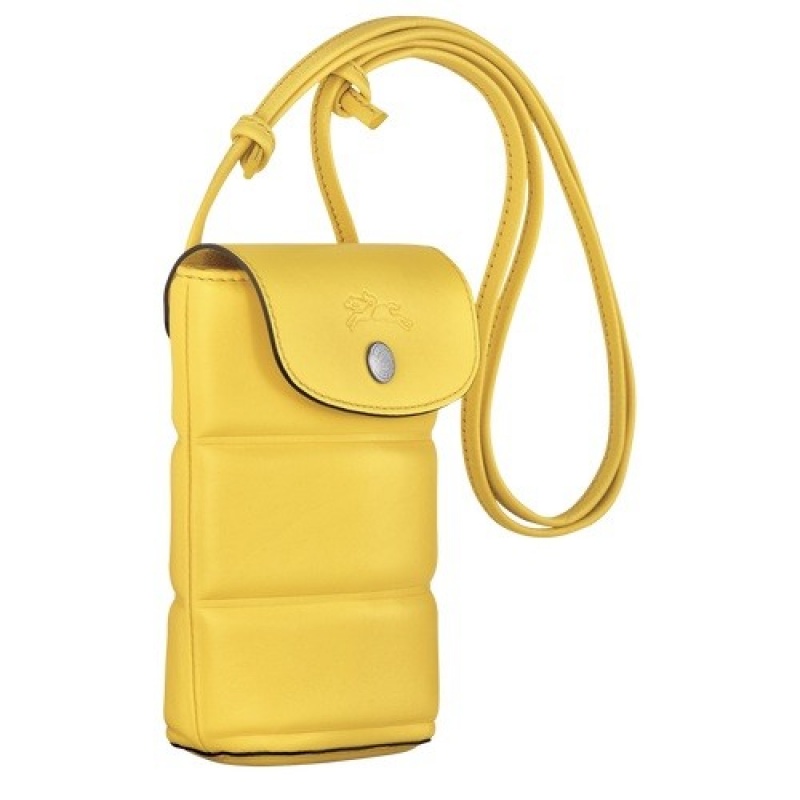 Yellow Longchamp Le Pliage Xtra Phone Case | SN-LCMP48237