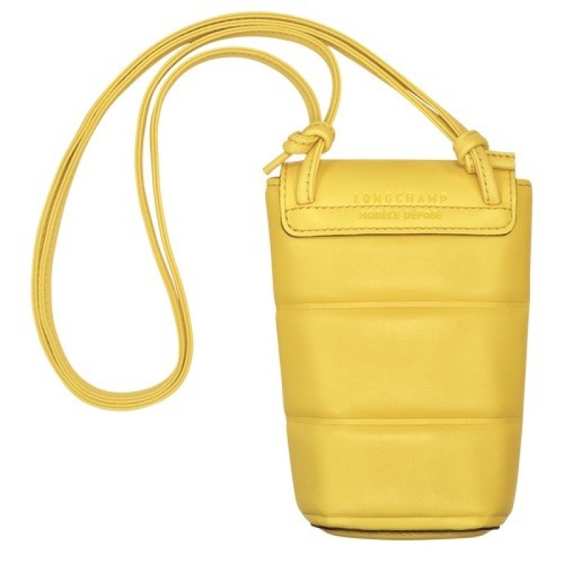 Yellow Longchamp Le Pliage Xtra Phone Case | SN-LCMP48237