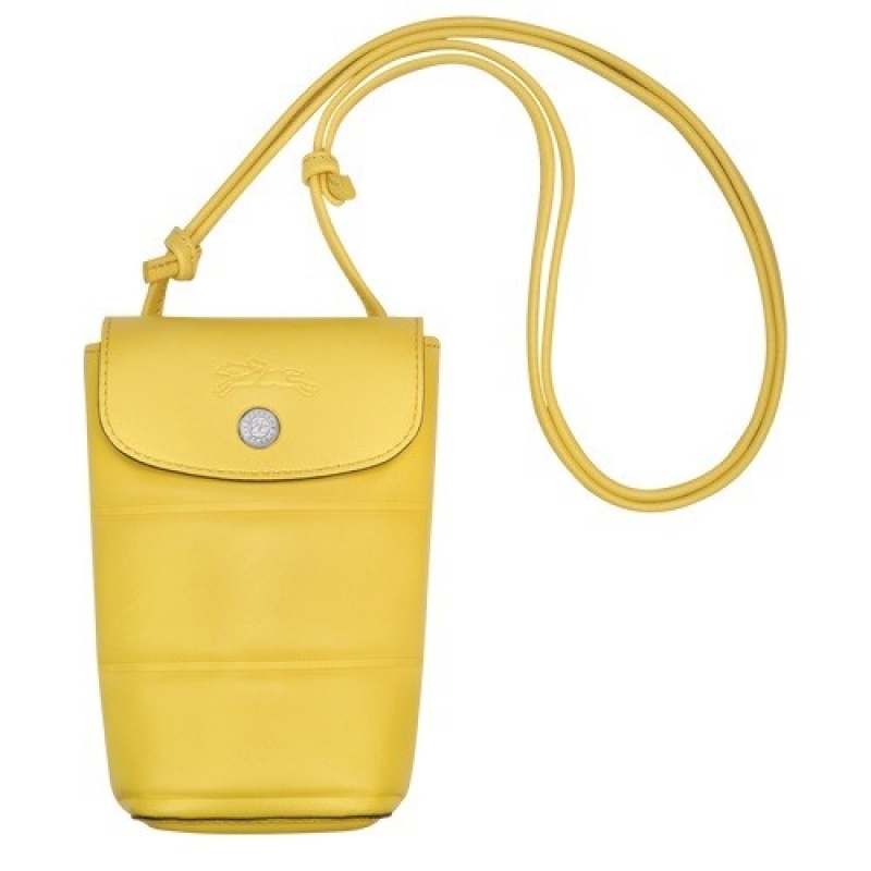 Yellow Longchamp Le Pliage Xtra Phone Case | SN-LCMP48237