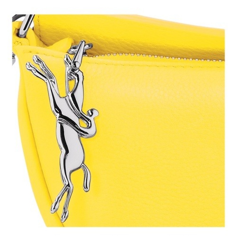 Yellow Longchamp Smile S Crossbody Bag | SN-LCMP48050